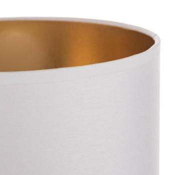 Lámpabúra Alba, Ø 20 cm, E27, fehér/arany kép