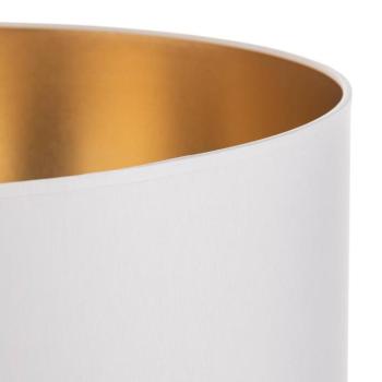 Lámpabúra Alba, Ø 45 cm, E27, fehér/arany kép