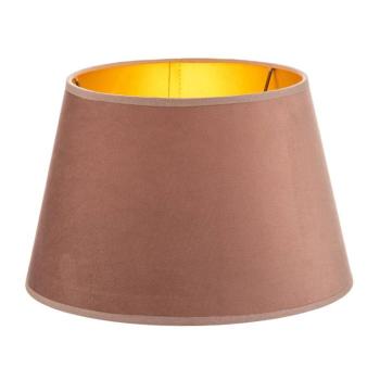 Lámpabúra Cone magasság 18 cm, rózsaszín/arany kép