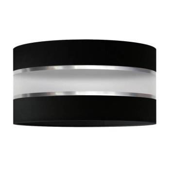 Lámpabúra Helen E27 Ø40/magasság 20 cm fekete/ezüst kép