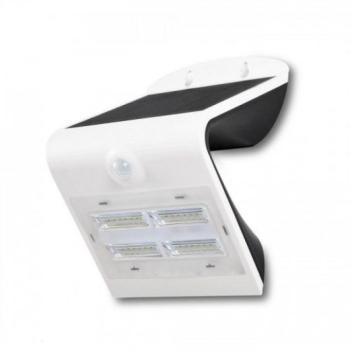 Lámpatest , 3W , 400 lumen , napelemes , mozgásérzékelős , fali, IP65 kép
