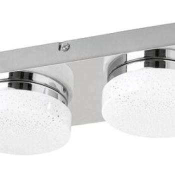 Lámpatest , led lámpa , mennyezeti , 10W , spot , króm ,  természetes fehér , 5 év garancia , Rábalux , HILARY kép