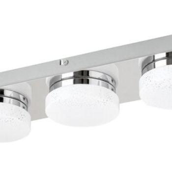 Lámpatest , led lámpa , mennyezeti , 15W , spot , króm ,  természetes fehér , 5 év garancia , Rábalux , HILARY kép