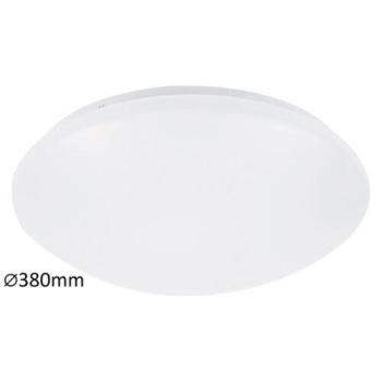 Lámpatest , mennyezeti , 24W , IP20 , kerek , 38cm , fekete , természetes fehér , 5 év garancia , Rábalux , LUCAS kép