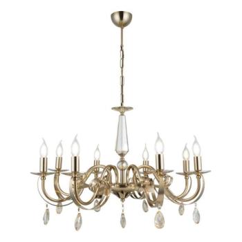  Láncos CASTRO csillár 8xE14/40W/230V arany  kép