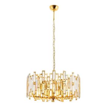  Láncos csillár CRYSTALLINE 6xE14/40W/230V aranyszínű  kép