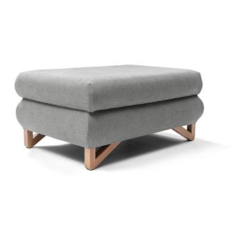 Laski AVESTA puff 63x95 cm szürke  kép