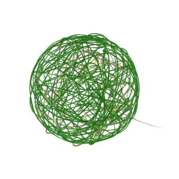 LED 3D design gömb Galax Fun, Ø 30 cm, zöld kép