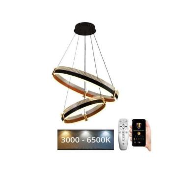  LED állítható fényerejű csillár kábellel LED/140W/230V 3000 kép