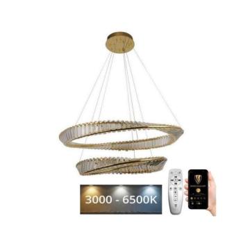  LED állítható fényerejű csillár kábellel LED/90W/230V 3000 kép