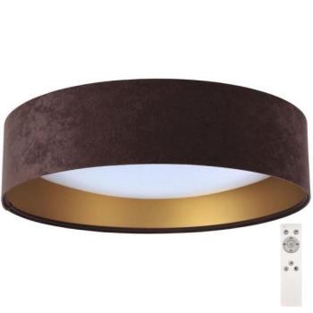  LED állítható fényerejű mennyezeti lámpa SMART GALAXY LED/24W/230V barna/arany +  kép