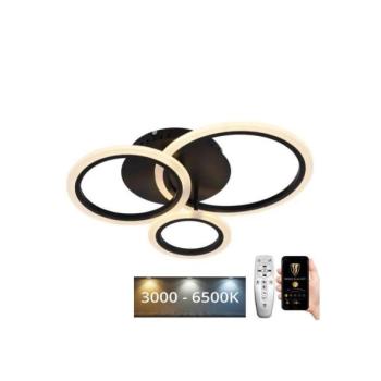  LED állítható mennyezeti lámpa LED/40W/230V fekete + DO  kép
