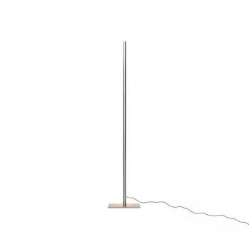LED álló világítás Lineal 180 cm magas nikkel matt kép