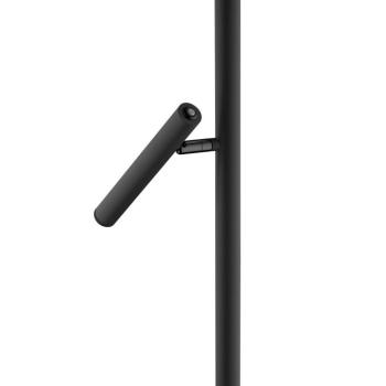 LED álló világítás Streak, 2 izzós, dimmer, fekete kép