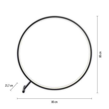 LED állólámpa Hula CCT távirányítóval Ø 80 cm kép