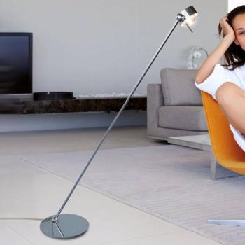 LED állólámpa Puk Floor Mini Single króm kép