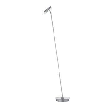 LED állólámpa Tom Pro, matt nikkel, 1 lámpa, CCT, fényerőszabályzóval, dimmerrel kép