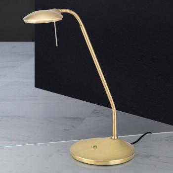 LED asztali lámpa Cobra matt réz kép