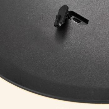 LED asztali lámpa Kettle Tripod fa, ernyő 36cm kép