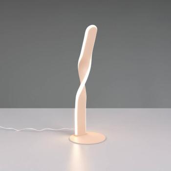 LED asztali világítás Ginko, homok, fém, magasság 40,5 cm kép