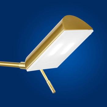 LED asztali világítás Graz, sárgaréz kép