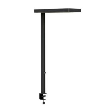 LED asztali világítás MAULjaval, fekete, 120 cm, dimmelhető, bilincses lábazat kép