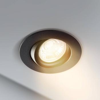 LED beép. mennyezeti lámpa DL6809, kerek, fekete kép