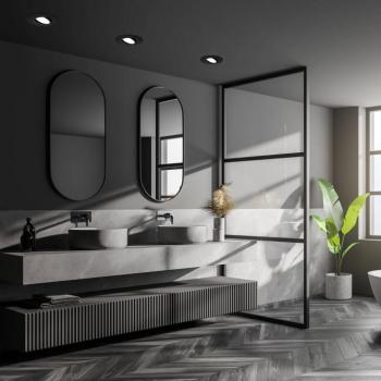 LED beépített spotlámpa 7597 3-as 4000K fekete kép