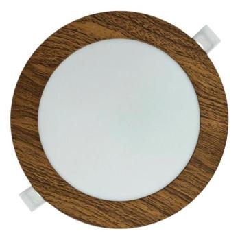  LED Beépíthető lámpa CIRCLE LED/12W/230V 4200K átm. 16,7 cm barna  kép