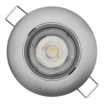  LED Beépíthető lámpa EXCLUSIVE 1xLED/5W/230V 4000 K ezüst  kép