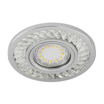  LED Beépíthető lámpa EYE 1xGU10/50W + LED/3W/230V  kép
