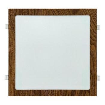  LED Beépíthető lámpa SQUARE LED/24W/230V 4200K 29,2x29,2 cm barna  kép