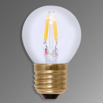 LED csepp lámpa E27 3 W 922 szénszálas hatású kép