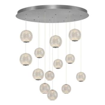  LED csillár kábelen CREMONA 13xLED/5W/230V 3000K matt króm  kép