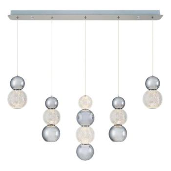 LED csillár kábelen CREMONA LED/27W/230V 3000K matt króm  kép