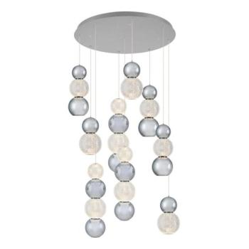  LED csillár kábelen CREMONA LED/51W/230V 3000K matt króm  kép