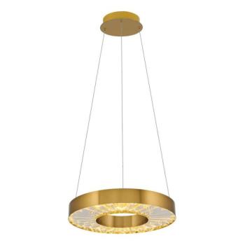  LED csillár kábelen JESI LED/35W/230V 3000K átm. 40 cm bronzszínű  kép