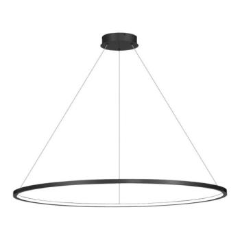  LED csillár SATURNO LED/65W/230V, 120 cm átmérő, IP44, antracit  kép