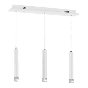  LED Csillár zsinóron ALBA 3xLED/15W/230V fehér  kép