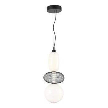  LED Csillár zsinóron ARAME LED/23W/230V átm. 22 cm fekete  kép