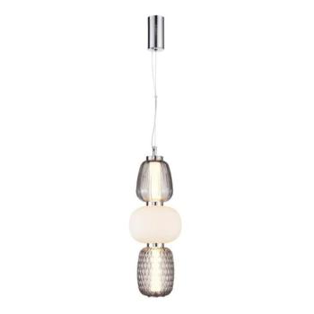  LED Csillár zsinóron CARO LED/28W/230V króm  kép