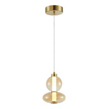  LED Csillár zsinóron DAPHNE LED/12W/230V arany  kép