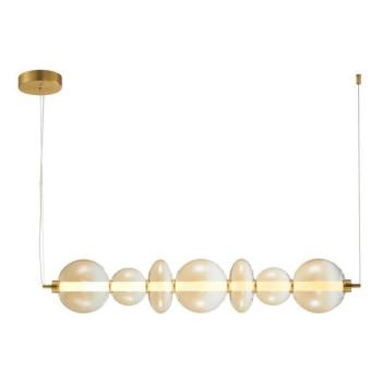  LED Csillár zsinóron DAPHNE LED/40W/230V arany  kép