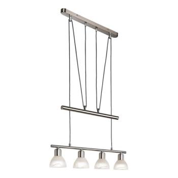  LED Csillár zsinóron DAYTONA 4xE14/5W/230V 3000K fényezett króm  kép