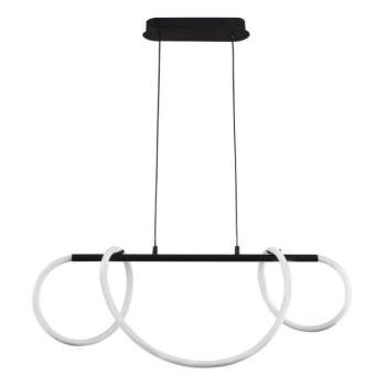  LED Csillár zsinóron EMMA LED/38W/230V fekete  kép