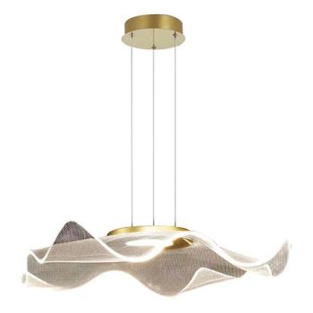  LED Csillár zsinóron LARGO LED/16W/230V arany  kép