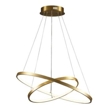  LED Csillár zsinóron LEA LED/35W/230V 4000K átm. 60 cm arany  kép