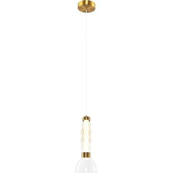  LED Csillár zsinóron LUCCO LED/13W/230V átm. 15 cm arany  kép
