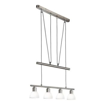  LED Csillár zsinóron MATTES 4xE14/4W/230V 3000K fényezett króm  kép