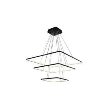  LED Csillár zsinóron NIX LED/117W/230V fekete  kép
